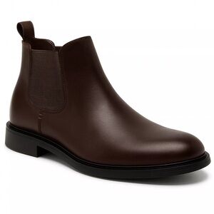 Steve Madden Sallick Chelsea Boots Brown 10.5M Mens Slip On